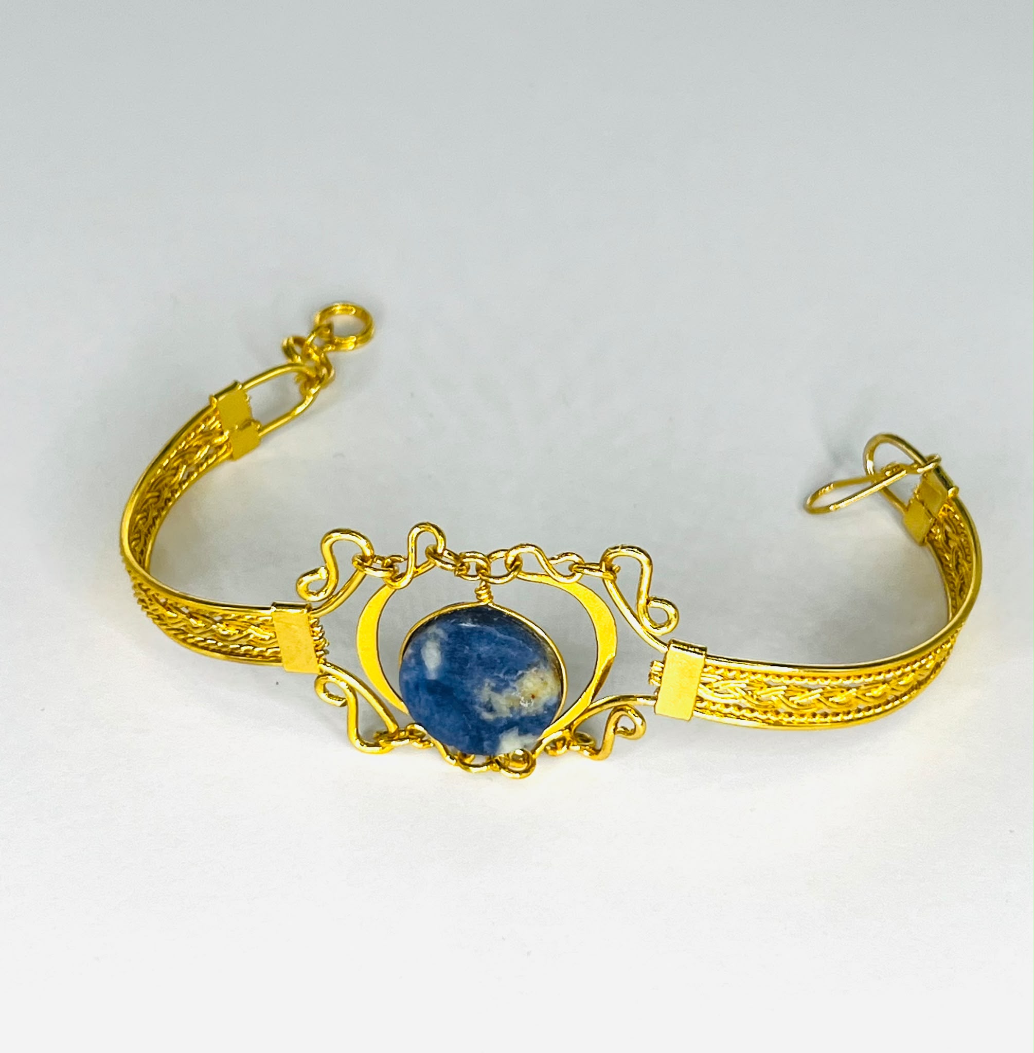 BRAZALETE FILIGRANA SODALITA