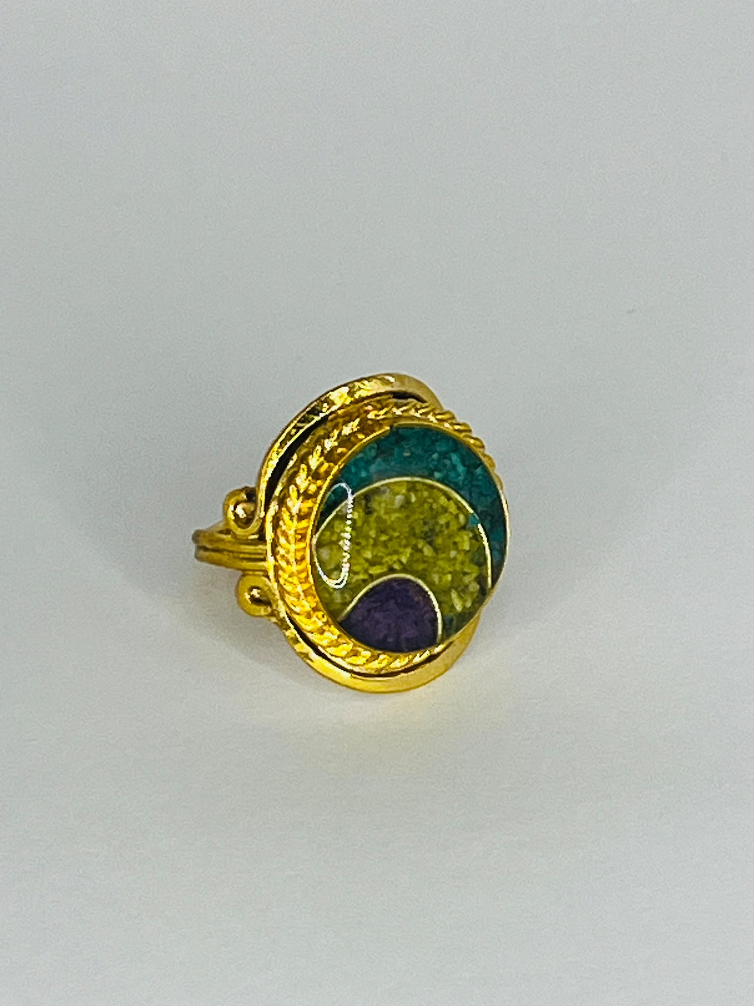 ANILLO MOSAICO ARCOÍRIS