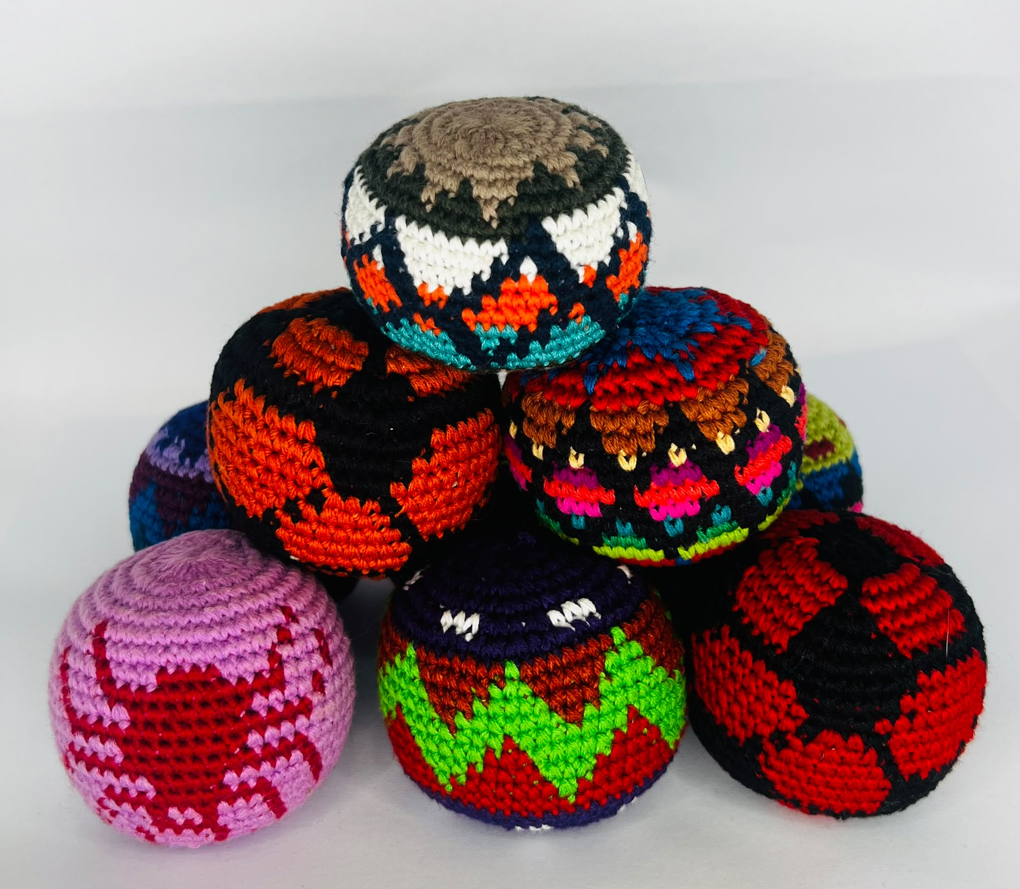 PELOTAS HACKY SACK TEJIDAS AL AZAR