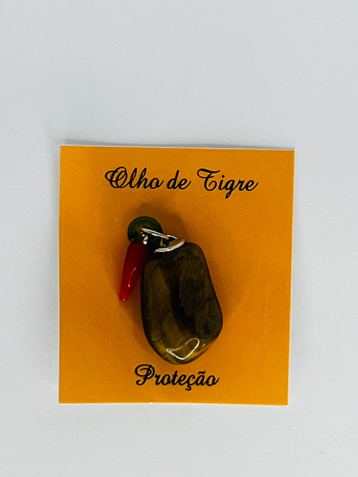 DIJE MULTI-AMULETO OJO DE TIGRE Y PIMIENTA DE PROTECCIÓN